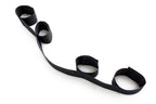 OHMAMA FETISH - SPREADER SOFT BAR VOLLE NYLON-HANDGELENKSHALTERUNGEN