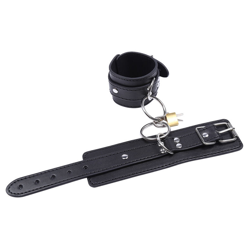 OHMAMA FETISH - VERSCHLIESSBARE HANDGELENK-FESSELN MIT O-RING