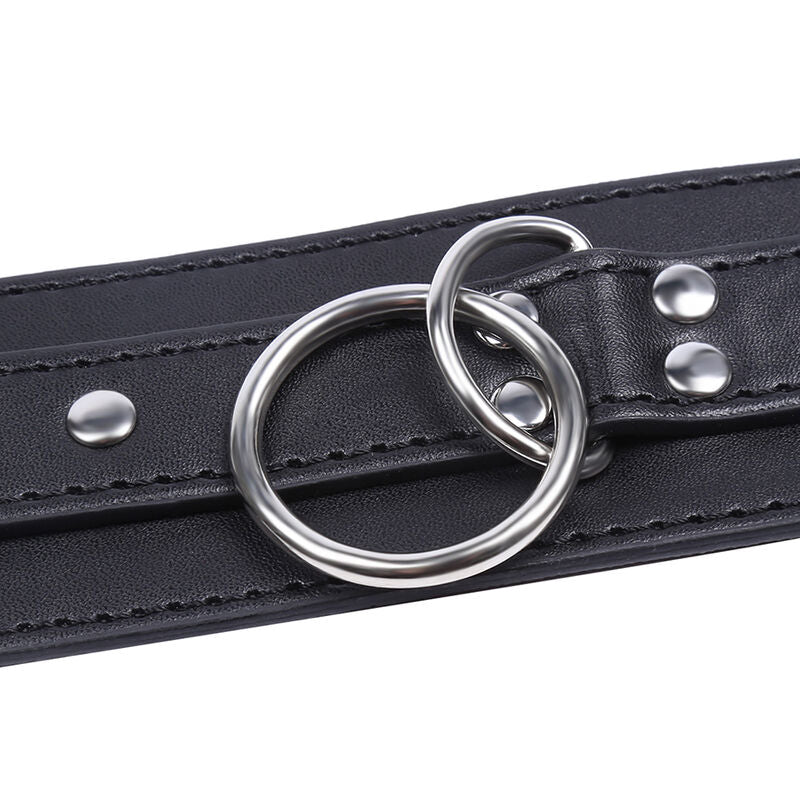 OHMAMA FETISH - VERSCHLIESSBARE HANDGELENK-FESSELN MIT O-RING