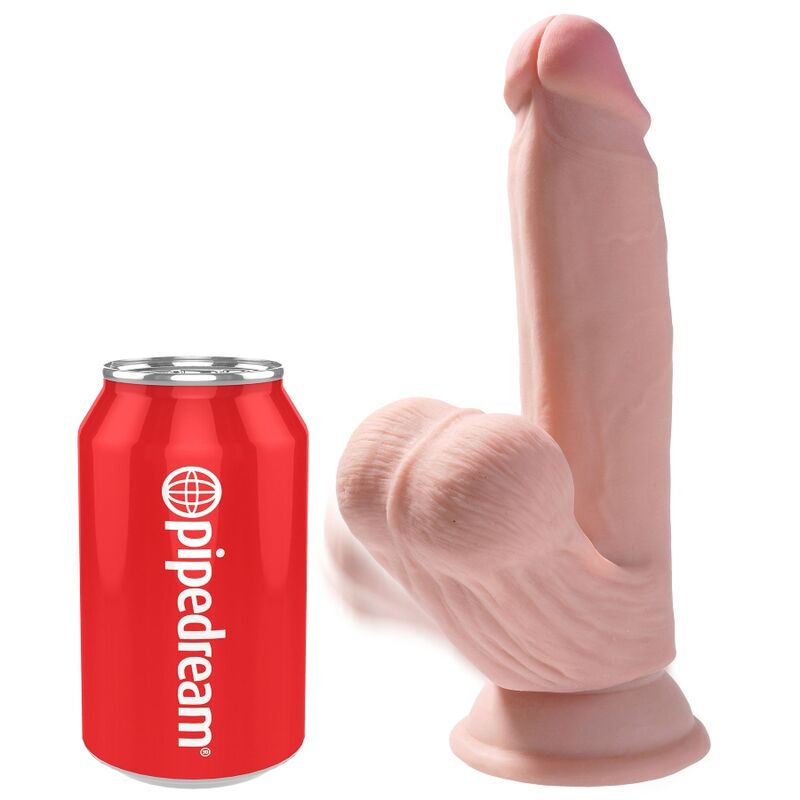KING COCK - BALLES GODE 3D PLUS 15.2 CM HELLHAUT