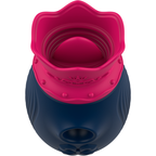 INTENSE - STIMULATEUR CLIT 10 FRÉQUENCES DE LÉCHAGE ET DASPIRATION - BLEU