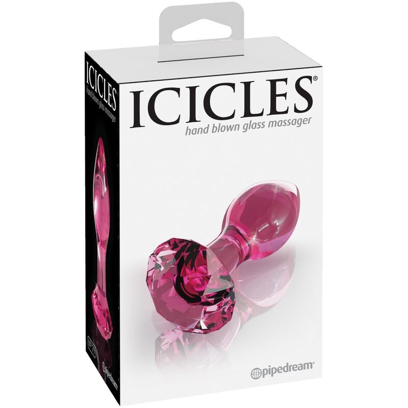 ICICLES - N. 79 ANALPLUG AUS GLAS