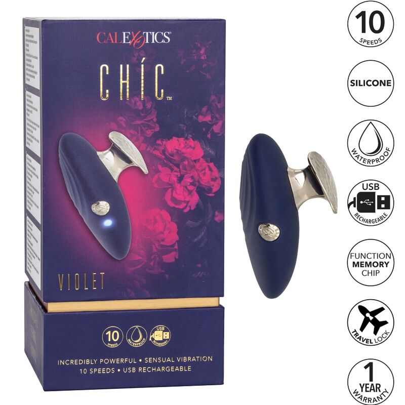 CALEXOTICS - CHIC VIBRATOR VIOLET 10 GESCHWINDIGKEITEN