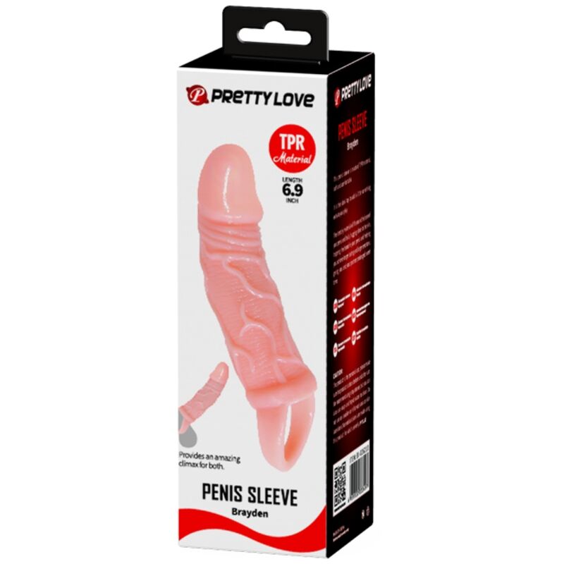 BAILE - PENIS-VERLÄNGERUNG MIT HODENRING 13,5 CM