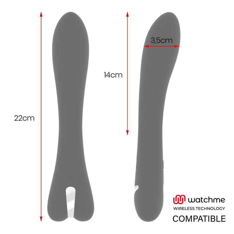 BRILLY GLAM - RYAN VIBRATOR WATCHME DRAHTLOSE TECHNOLOGIE KOMPATIBEL