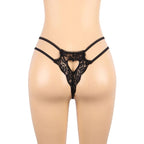 SUBBLIME - SET ENSEMBLE TROIS PIÈCES SOUTIEN-GORGE + PORTE-JARRETELLE + STRING S/M