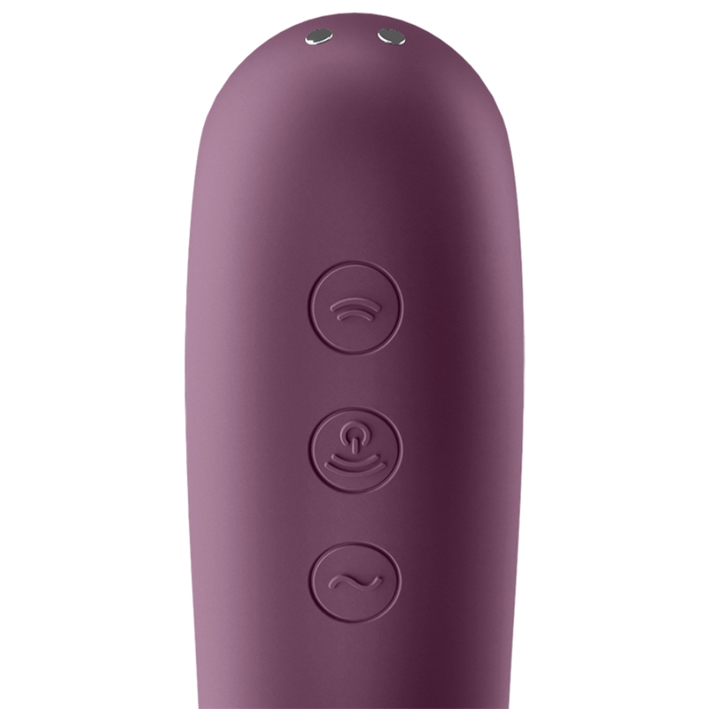 SATISFYER - STIMULATEUR DUAL KISS AIR PULSE