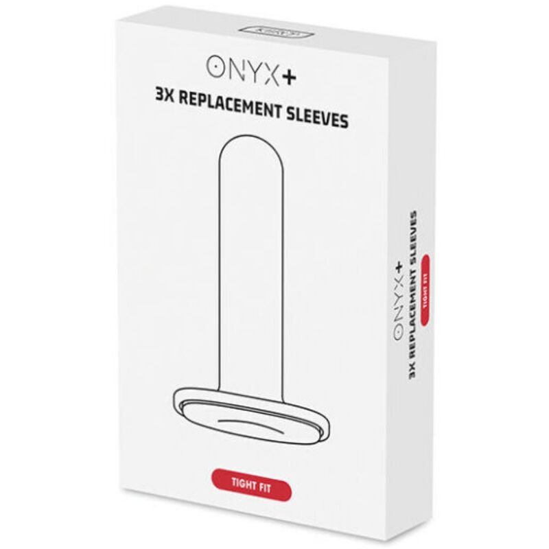 KIIROO - ONYX+ ERSATZHÜLLE 3 STÜCK - ENGE PASSFORM