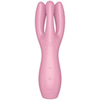 SATISFYER - VIBRATEUR THREESOME 3 ROSE