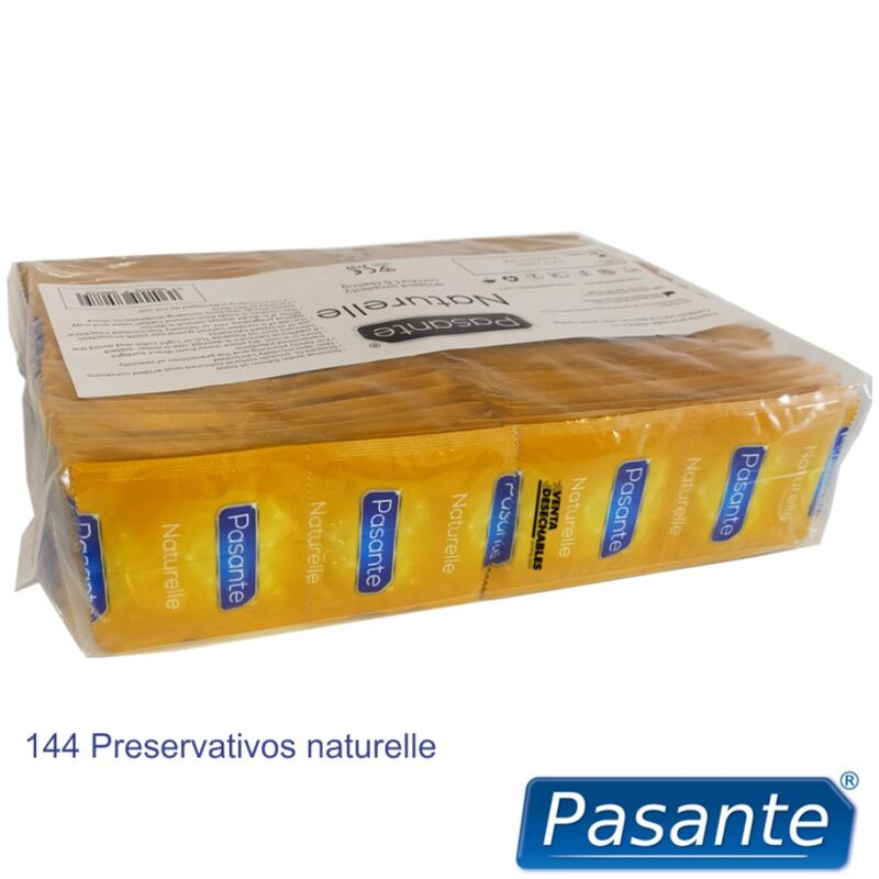 PASANTE - KONDOME NATURELLE BEUTEL 144 STÜCK
