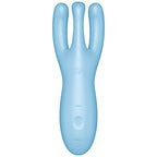 SATISFYER - APPLICATION VIBRATEUR THREESOME 4 ROSE