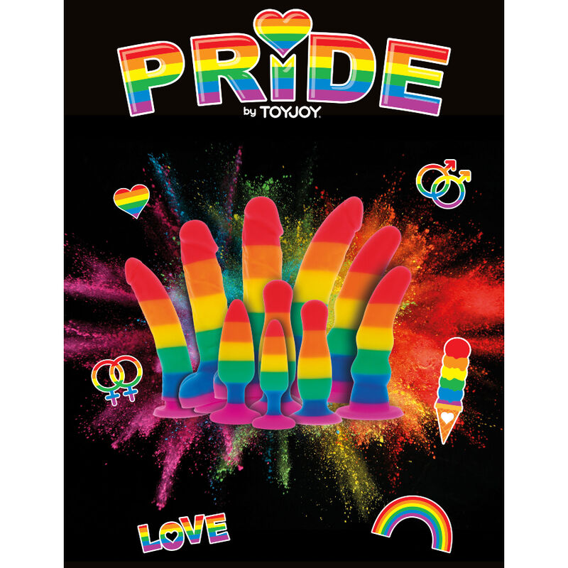 PRIDE - LGBT-FLAGGE STECKER TWINK 8,5 CM