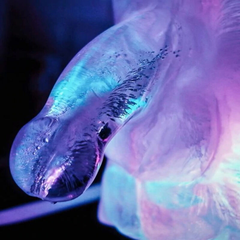 SPIEL MIT MIR - RIESIGER PENIS EISRUTSCHENFORM