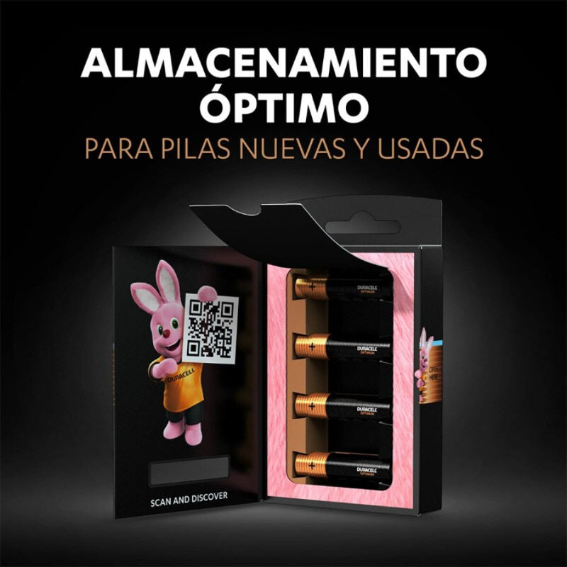 DURACELL - ALKALINE-BATTERIE OPTIMUM 200 AAA LR03 4 STÜCK