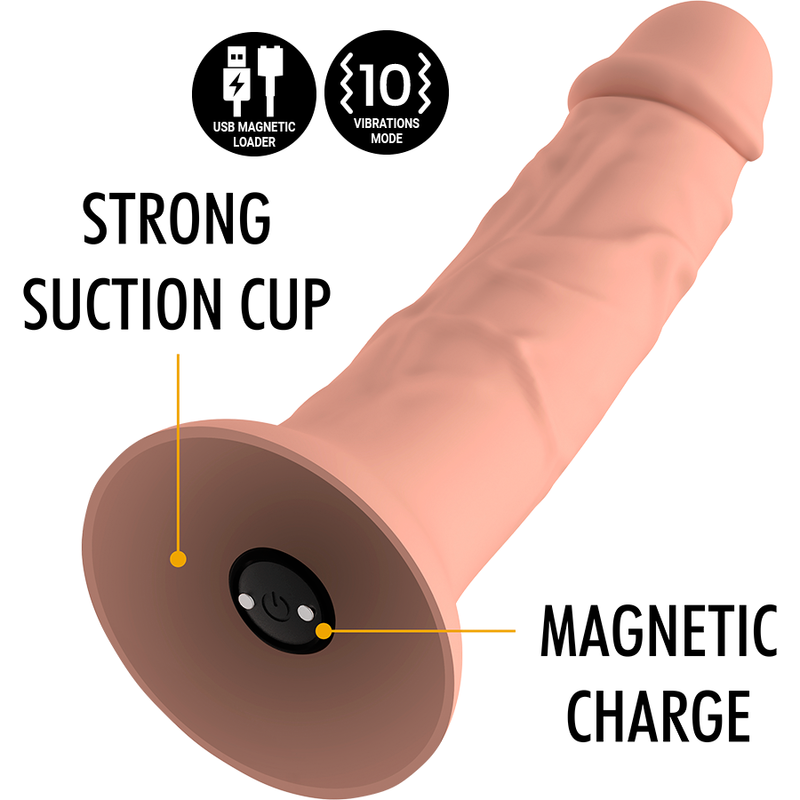 MYTHOLOGIE - ASHER ORIGINAL DILDO S - VIBRATOR KOMPATIBEL MIT DER WATCHME DRAHTLOSEN TECHNOLOGIE