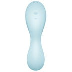 SATISFYER - APPLICATION STIMULATEUR ET VIBRATEUR CURVY TRINITY 5 BLANC