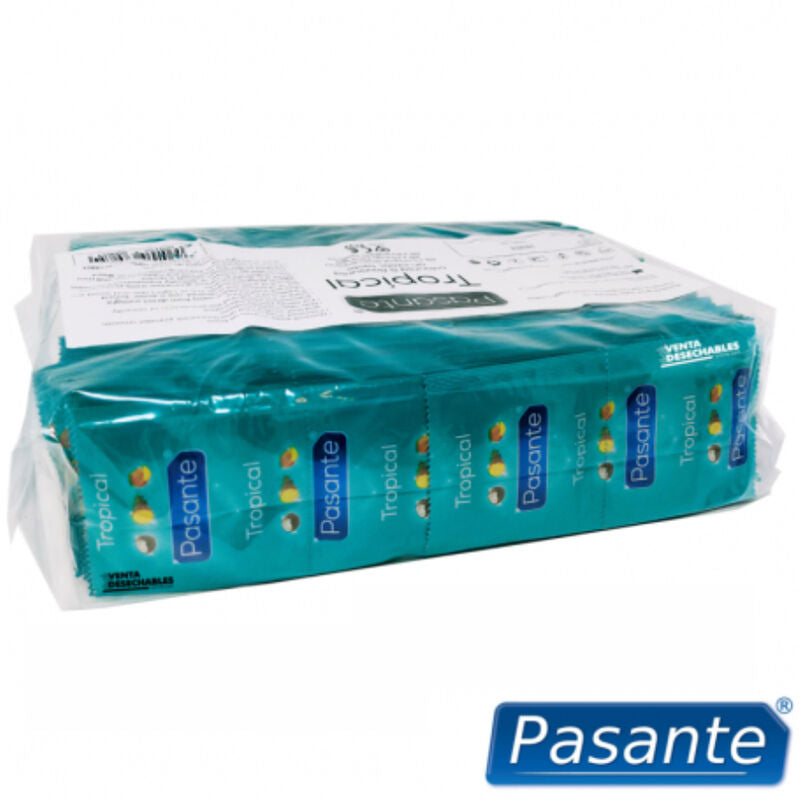 PASANTE - KONDOME TROPICAL BEUTEL 144 STÜCK