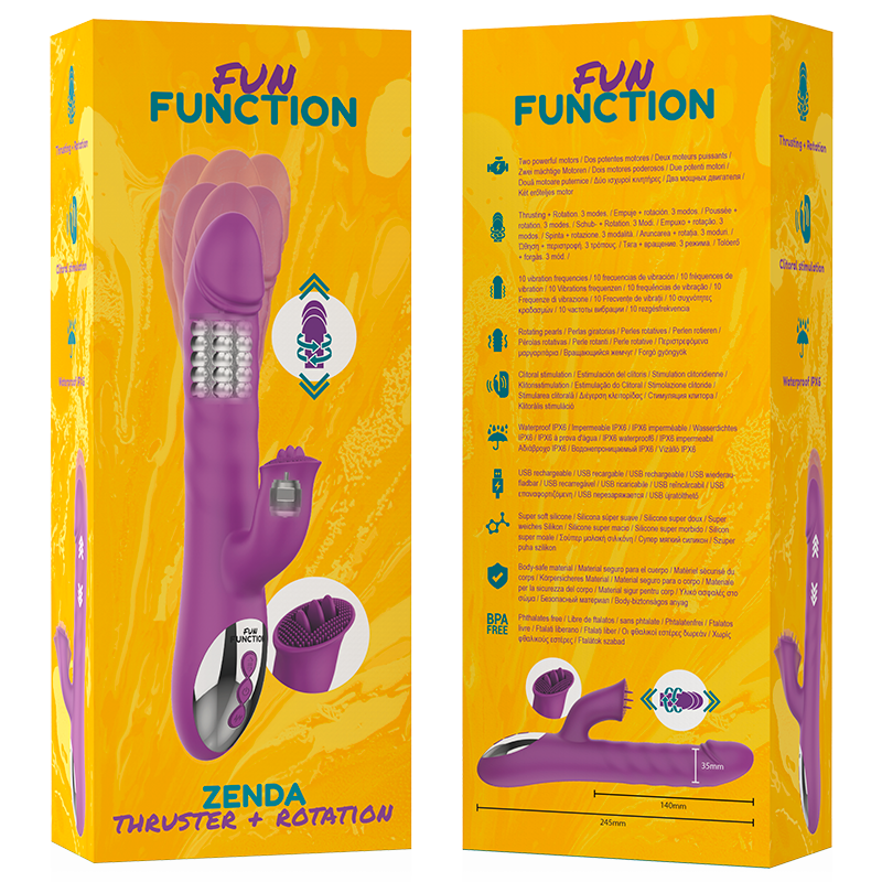 FUN FUNCTION - ANTRIEB UND DREHUNG ZENDA