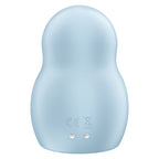 SATISFYER - STIMULATEUR ET VIBRATEUR DOUBLE AIR PULSE PRO TO GO 1 ROUGE