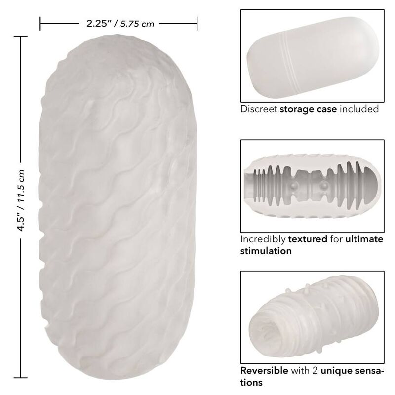 CALEXOTICS - GERIPPTER, WENDBARER STROKER