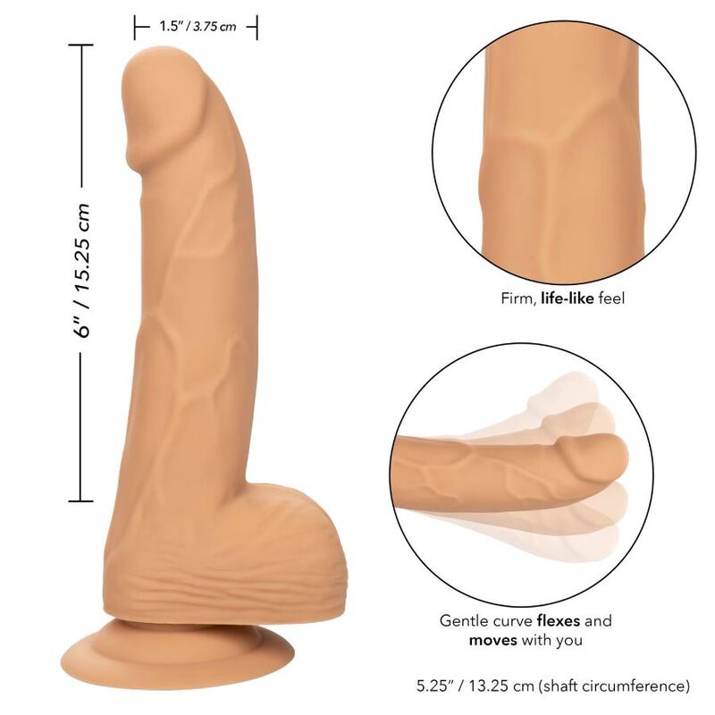CALEXOTICS – SILIKONNÄGEL 15,24 CM HAUTFARBEN