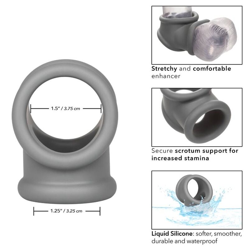 CALEXOTICS - RING ALPHA PRECISION GREY