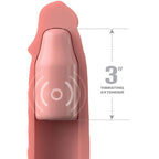 FANTASY X- TENSIONS - PIPEDREAMS HÜLSE 22,86 CM + PLUG 7,62 CM REMOTE SKIN