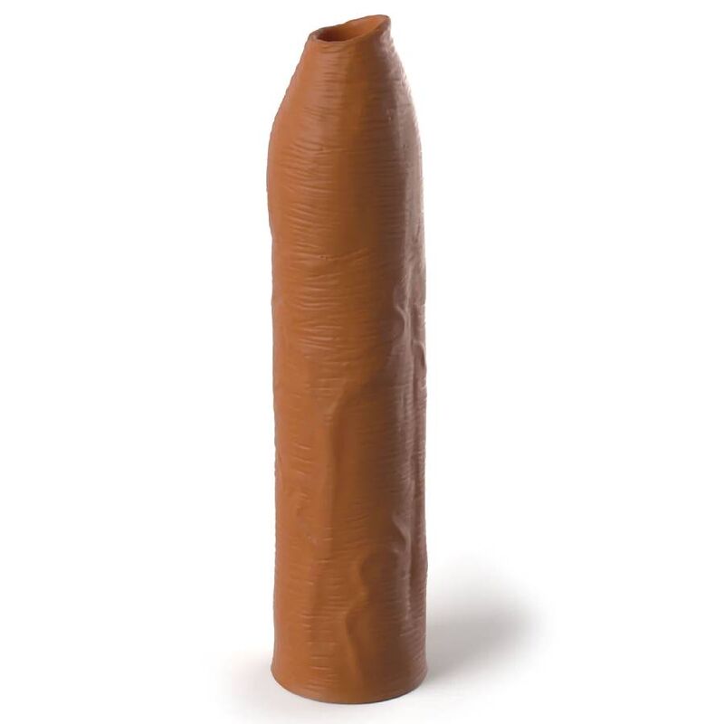 FANTASY X-TENSIONS – PIPEDREAMS UNGESCHNITTENE VERLÄNGERUNGSHÜLSE 17,78 CM KARAMELL