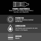 DUREX - ORGASMIQUE INTENSE 12 UNITÉS