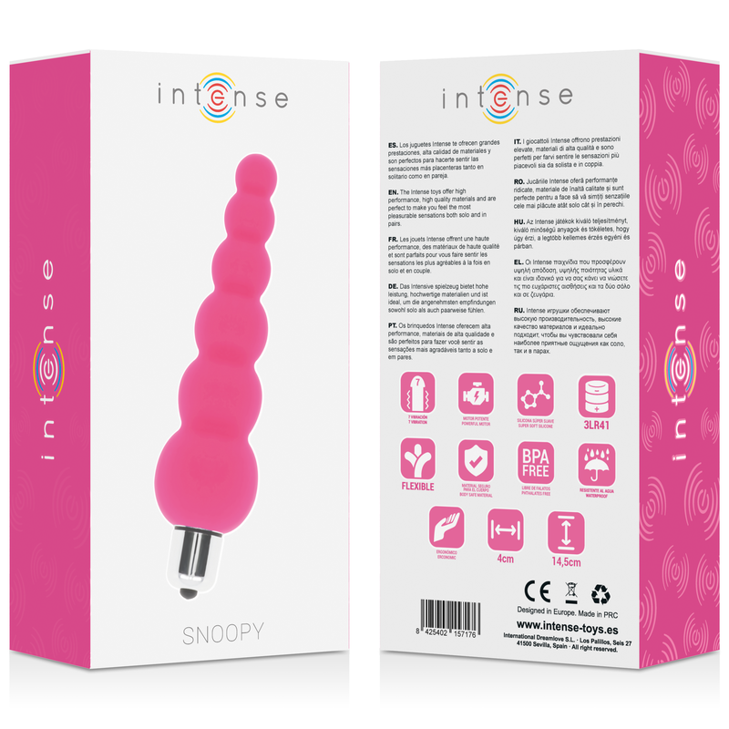 INTENSE - SNOOPY 7 GESCHWINDIGKEITEN SILIKON ROSA