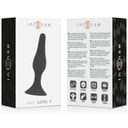 INTENSE – ANALSTUFE 3 12,5CM SCHWARZ