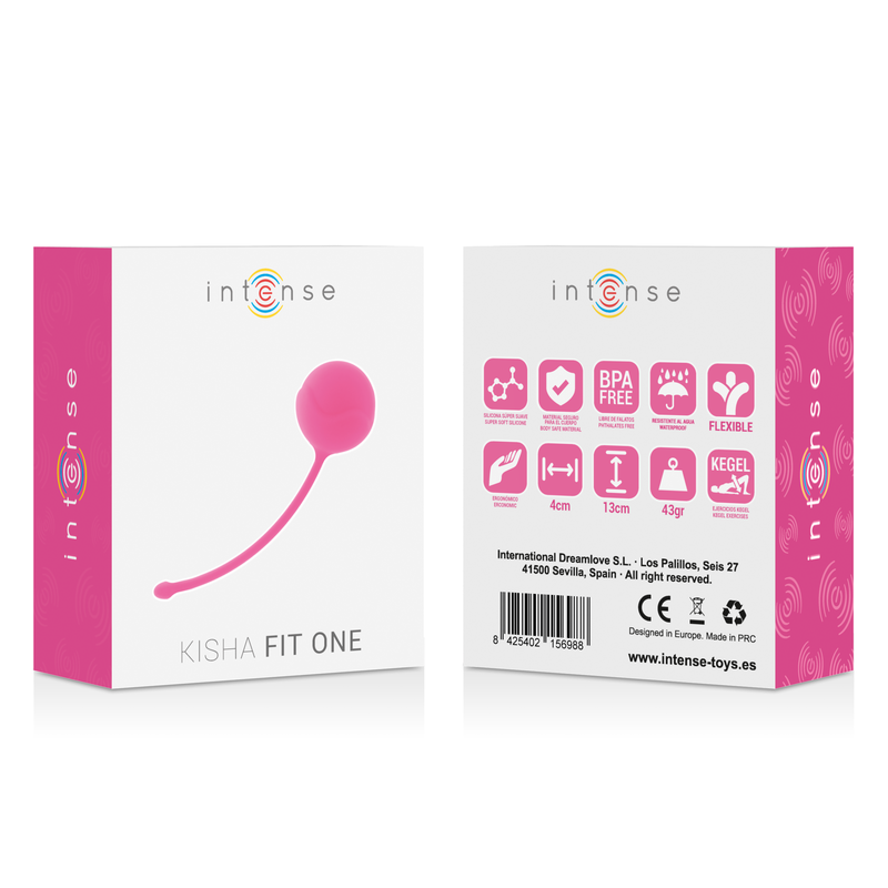 INTENSE - KISHA FIT ONE SILIKON-KEGEL FUCHSIA