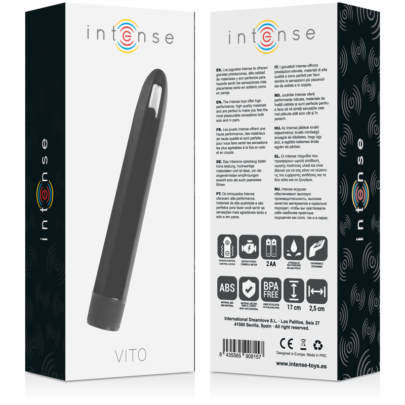 INTENSE - VIBRATOR VITO SCHWARZ