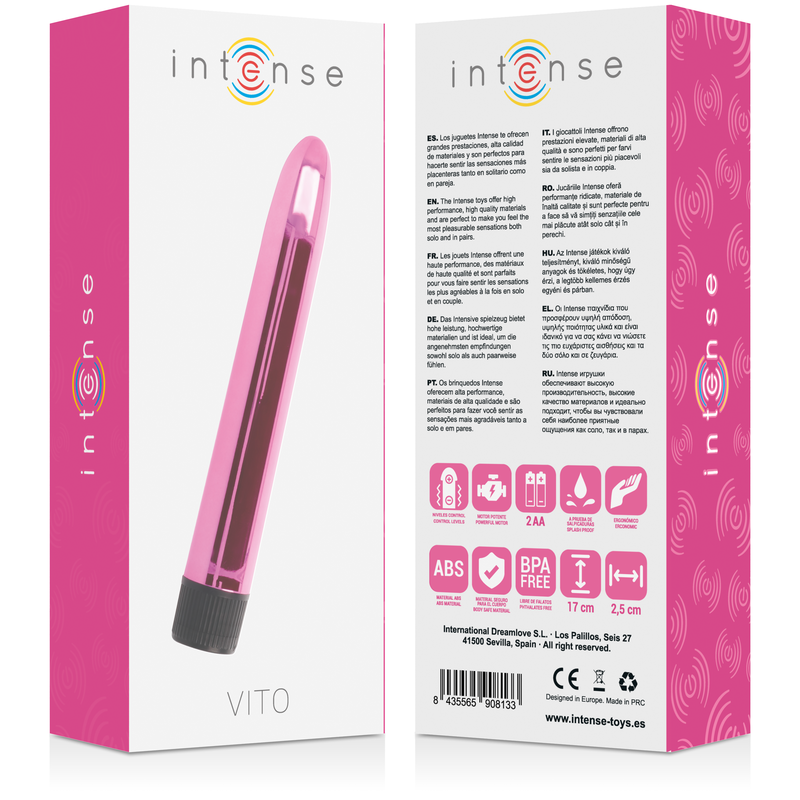 INTENSE - VIBRATOR VITO ROSA