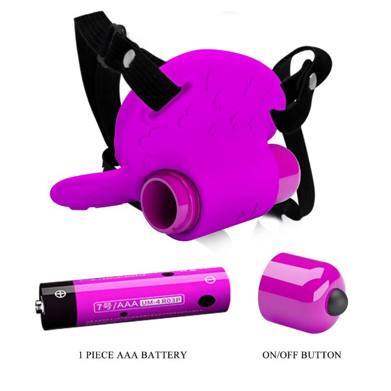 PRETTY LOVE - KLITORISSTIMULATOR HEARTBEAT 10 VIBRATIONSMODI LILA