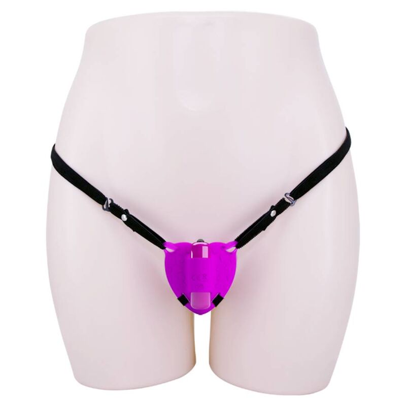PRETTY LOVE - KLITORISSTIMULATOR HEARTBEAT 10 VIBRATIONSMODI LILA
