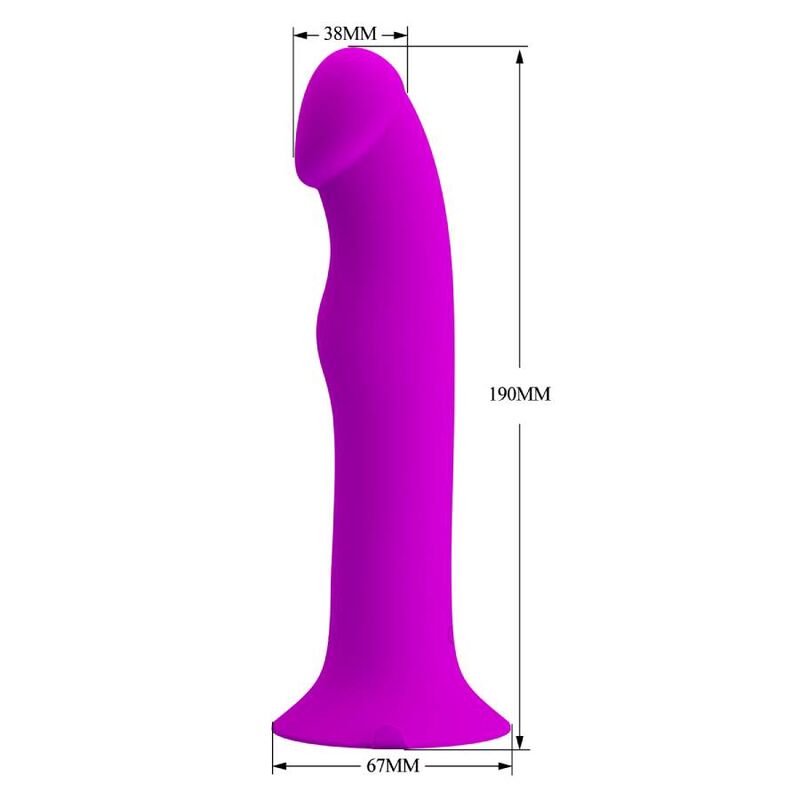 PRETTY LOVE - VIBRATOR MURRAY UND G-PUNKT-STIMULATOR VIOLETT