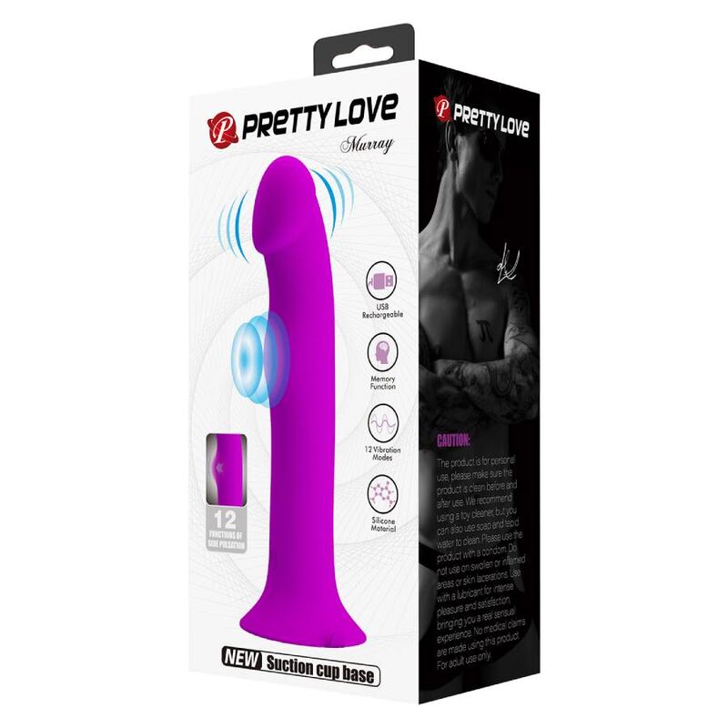 PRETTY LOVE - VIBRATOR MURRAY UND G-PUNKT-STIMULATOR VIOLETT