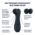 SATISFYER - STIMULATEUR CLITORIDIEN PRO 2 GÉNÉRATION