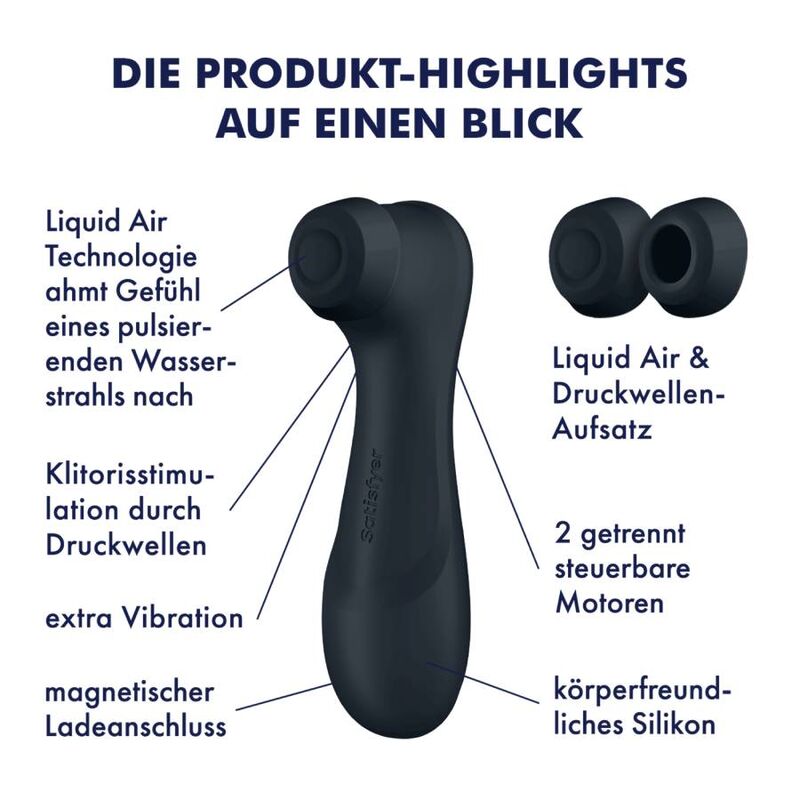 SATISFYER - STIMULATEUR CLITORIDIEN PRO 2 GÉNÉRATION