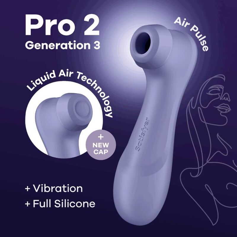 SATISFYER - STIMULATEUR CLITORIDIEN PRO 2 GÉNÉRATION