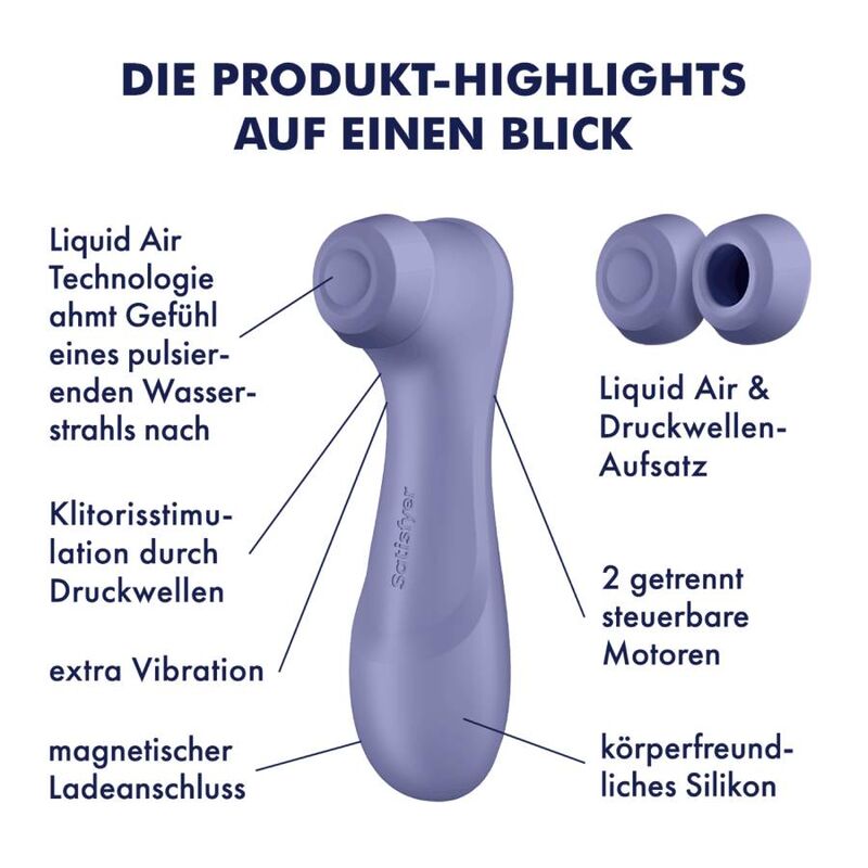 SATISFYER - STIMULATEUR CLITORIDIEN PRO 2 GÉNÉRATION