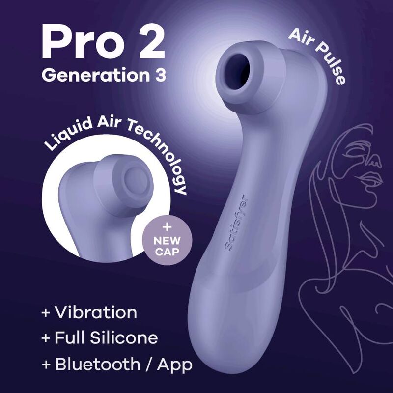 SATISFYER - STIMULATEUR CLITORIDIEN PRO 2 GENERATION 3