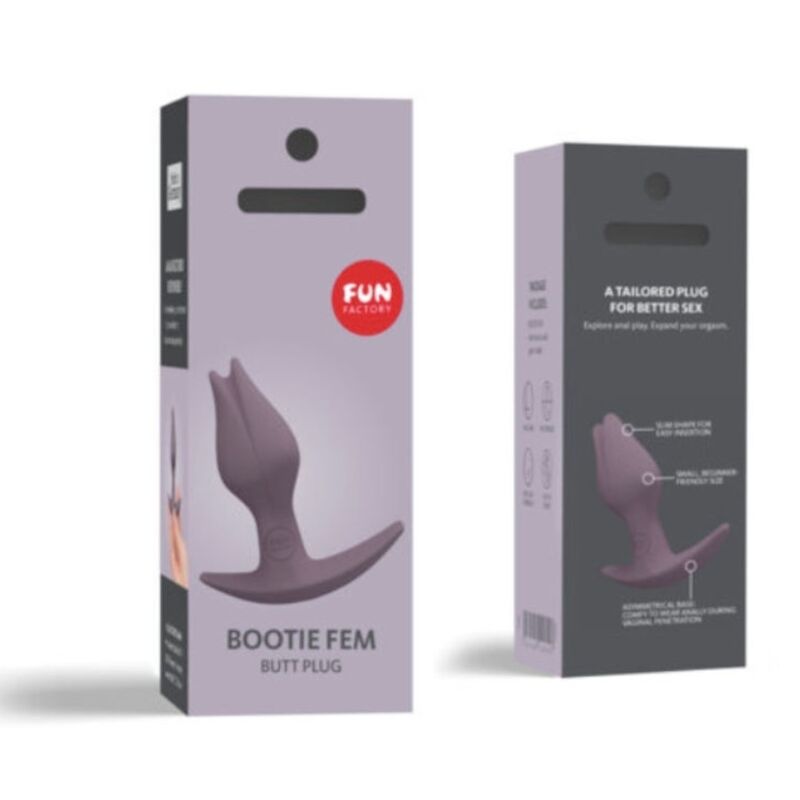 FUN FACTORY - BOOTIE FEM FEMELLE ANLPLUG DARK TAUPE