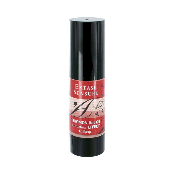 SINNLICHE EKSTASE - MASSAGEÖL MIT WÄRMEEFFEKT UND LIPPENSTIFT-PHEROMONEN 30 ML