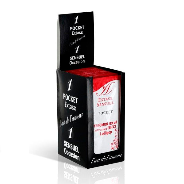 EXTASE SENSUAL – MASSAGEÖL MIT PHEROMONEN WÄRMENDER LUTSCHER 10 ML
