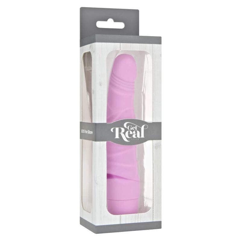 GET REAL - MINI-VIBRATOR SLIM KLASSISCH ROSA