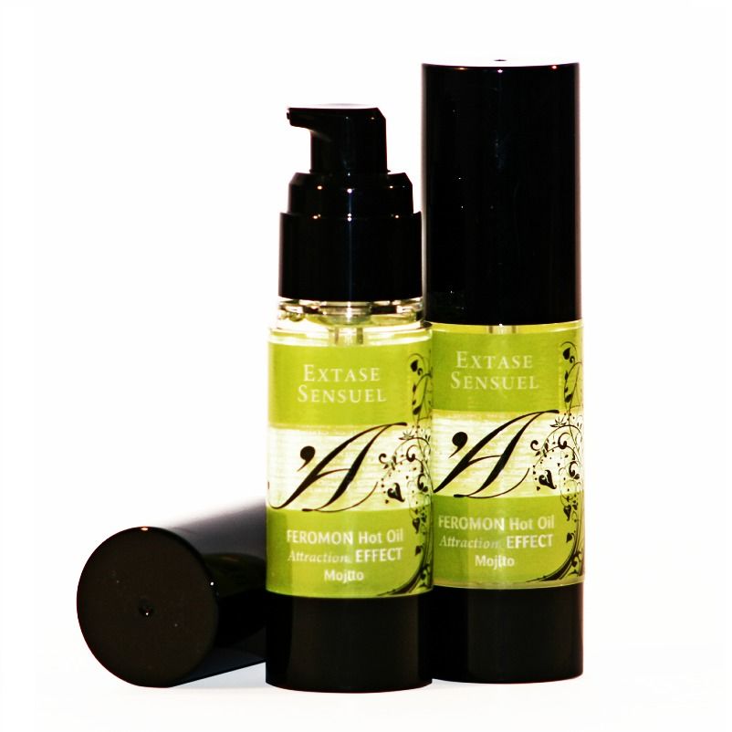 EXTASE SENSUAL – WÄRMENDES MASSAGEÖL MIT MOJITO-PHEROMONEN 30 ML