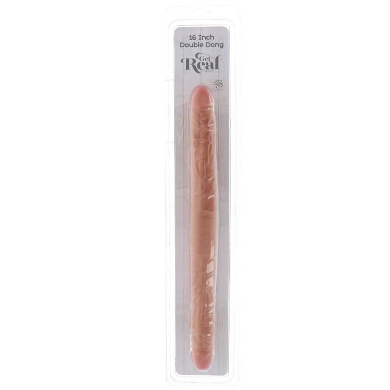 GET REAL - DOPPEL-DONG HAUTFARBEN 40 CM