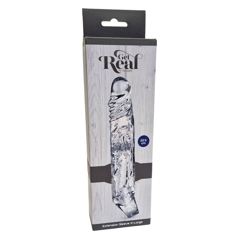 GET REAL - VERLÄNGERUNGSMUFFE XLARGE TRANSPARENT